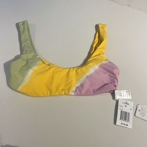 L*SPACE Tie Dye Lizzie Bikini Top/Sandy Bottom